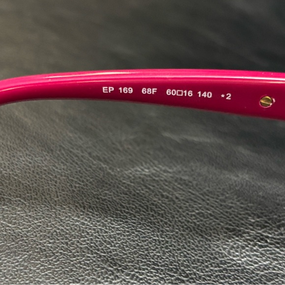 Emilio Pucci Sunglasses Burgundy/Gold - Picture 4 of 6